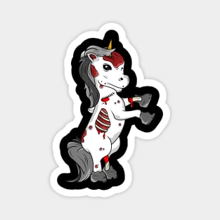 Bloody Unicorn Halloween Horror Creepy Gift Magnet