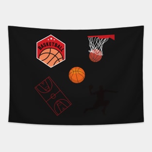 Basketball Variety Pack Tapestry