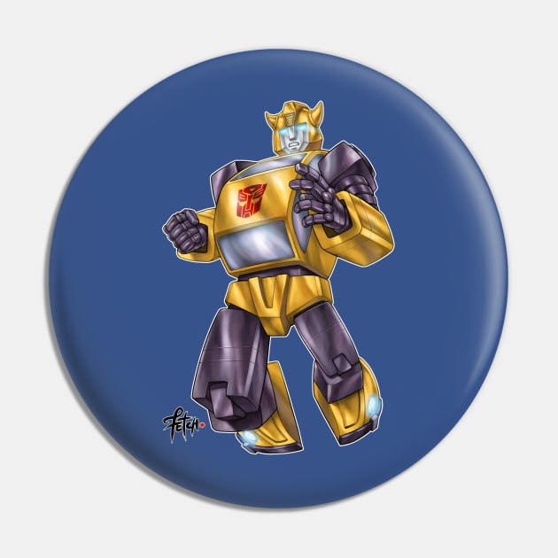Bumblebee Pin by Fetch