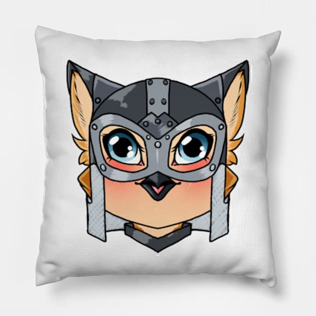 Viking Keisha Pillow by KeishaMaKainn