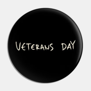 Veterans Day Pin