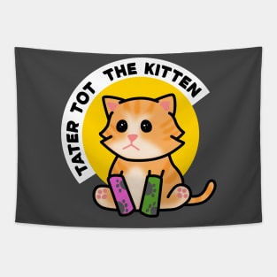 Tater Tot the Kitten Tapestry