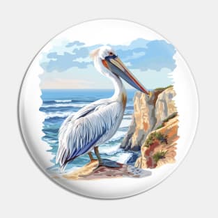 Pelican Art Pin