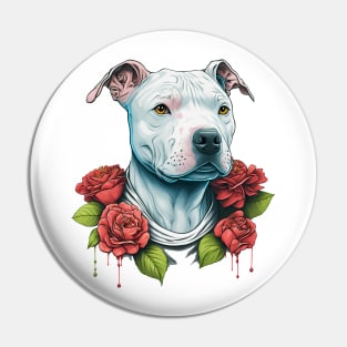 pitbull dog lover Pin