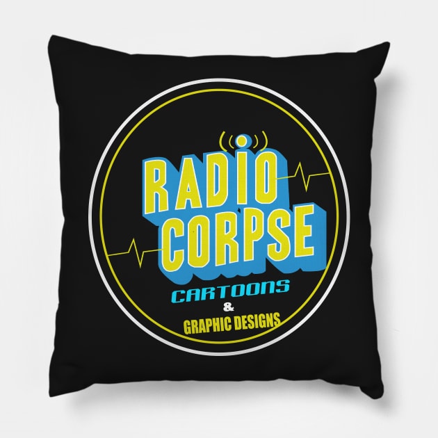 Radio Corpse T-shirts Pillow by kaizokuGhost