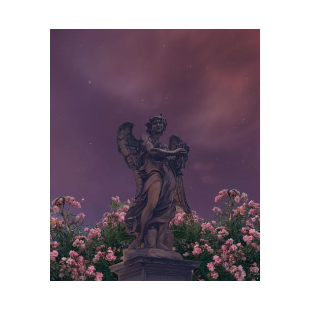 Dark Acadameia Angel Statue by soulfulprintss8