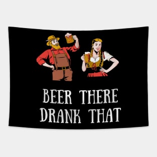 Beer There Drank That Pun Tapestry