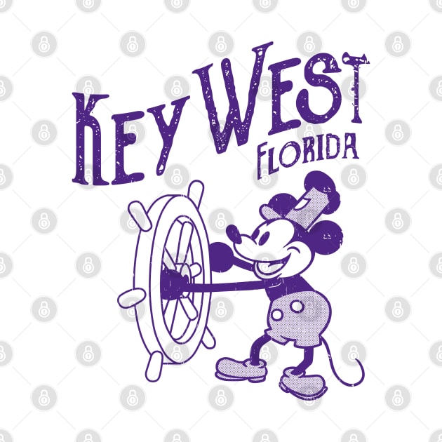 Steamboat Willie - Key West Flroida tie dye by ROBZILLANYC