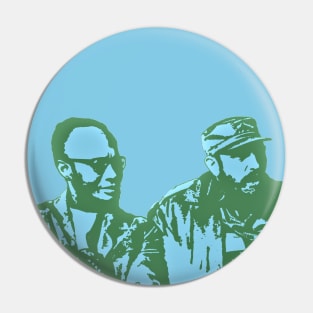 Amilcar Cabral and Fidel Castro Pin