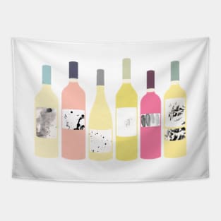 Wine Lover Watercolor Tapestry