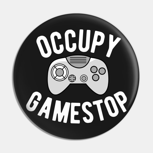 Occupy GameStop Pin by blueduckstuff