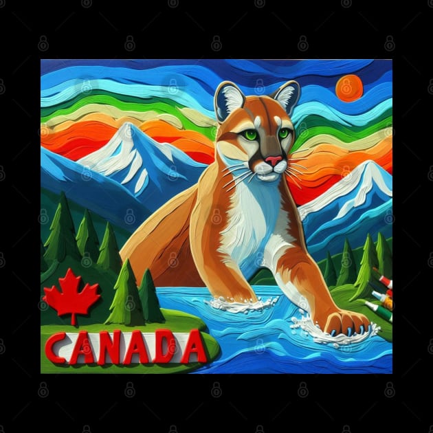 Mountain Lion Canada . by Canadaman99
