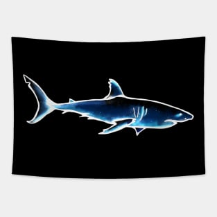 Space shark Tapestry