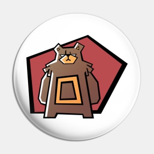 Grumpy Bear Pin