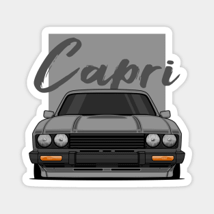 Front Gray Capri MK3 Classic Magnet