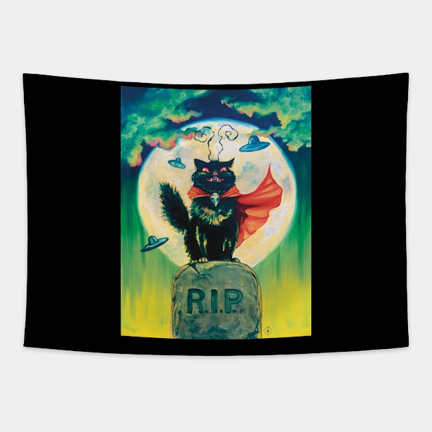 Plan Nine Lives From Outer Space Tapestry by starwilliams