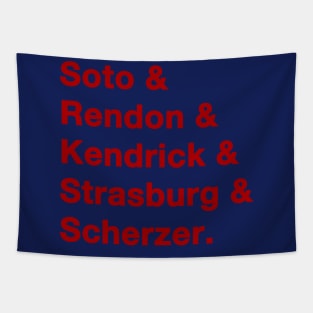 2019 Washington Nationals Tapestry