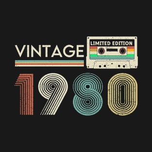 Vintage 1980 Limited Cassette T-Shirt