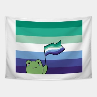 Rana gay male pride Tapestry