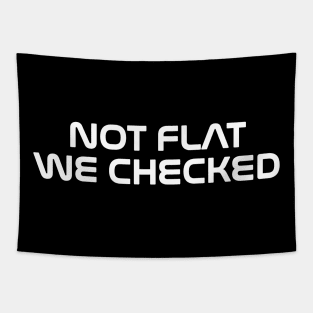 NASA Not flat we checked Tapestry