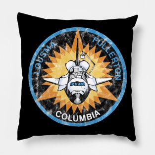 STS-3 Lousma Fullerton Vintage Pillow