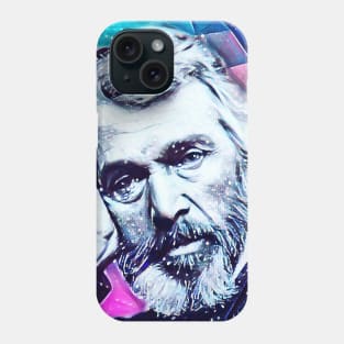 Thomas Carlyle Snowy Portrait | Thomas Carlyle Artwork 7 Phone Case