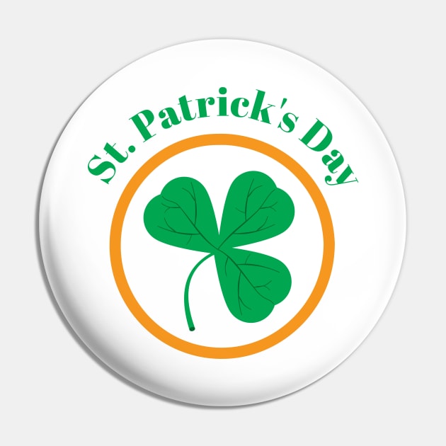 St. Paddy's Day Shamrock Pin by dkdesigns27
