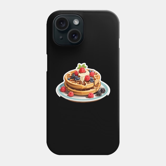 Waffles Vintage Vintage Vogue Since Established Phone Case by Flowering Away