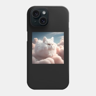 Giant Fluffy Cloud Kitten Phone Case