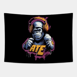 Crazy Cool Monkey Tapestry