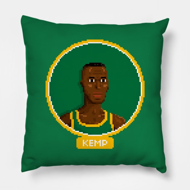 Kemp Pillow by PixelFaces