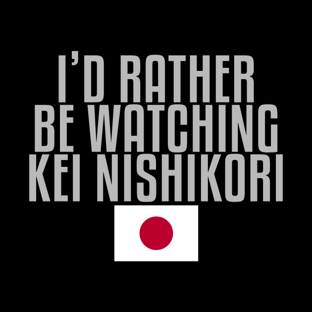 I'd rather be watching Kei Nishikori by mapreduce