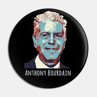 Anthony Bourdain 3 Pin