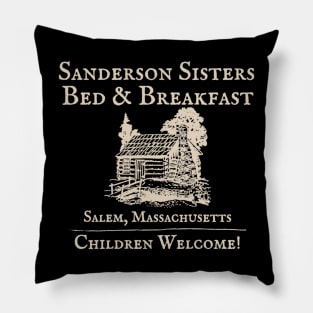 The Sanderson Sisters Bed and Breakfast Pillow