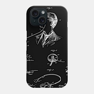 electrotherapeutic device Vintage Patent Hand Drawing Phone Case