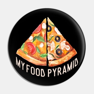 My Food Pyramid Pin