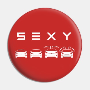 S3XY Tesla - Model S, Model 3, Model X, Model Y - Elon Musk Pin