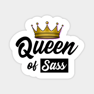 Queen of Sass Design Magnet