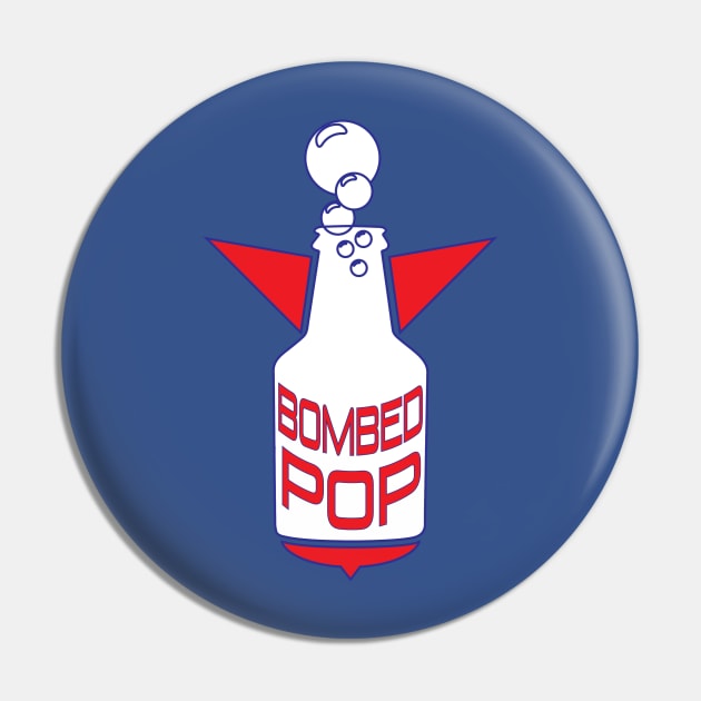 Bombed Pop Logo Pin by In-Situ