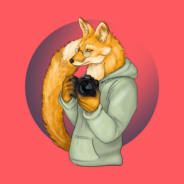 Photographer Fox by CatAstropheBoxes