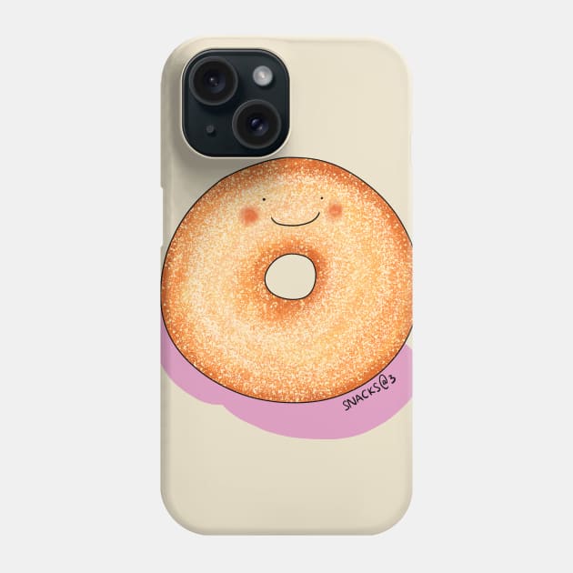 Sweet Sweet Sugar Donut Phone Case by Snacks At 3