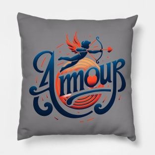 Cupid graphic design Pillow