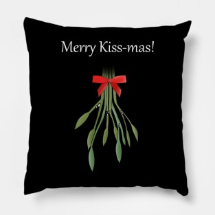 Mistletoe (Merry Kissmas) Pillow