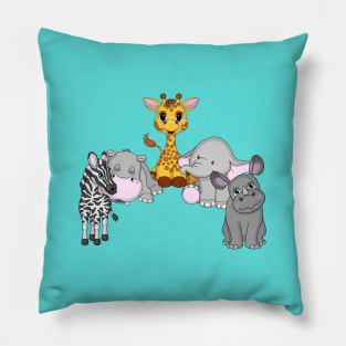 Animal Friends Pillow