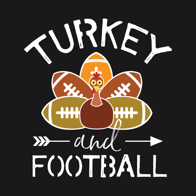 Turkey and Football Thanksgiving Day Tradition Shirt Thanksgiving