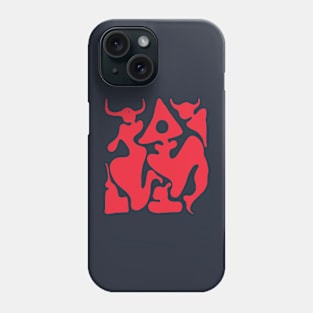 Whispers of kaleidoscopic dreams echo within existence Phone Case