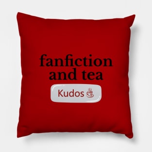 fanfiction and tea Pillow