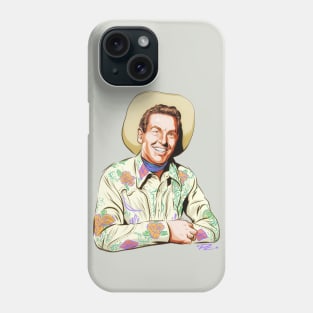 Rex Allen - An illustration by Paul Cemmick Phone Case