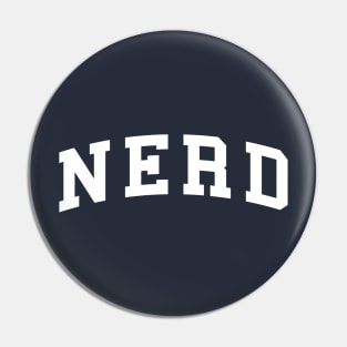 Nerd University Pin