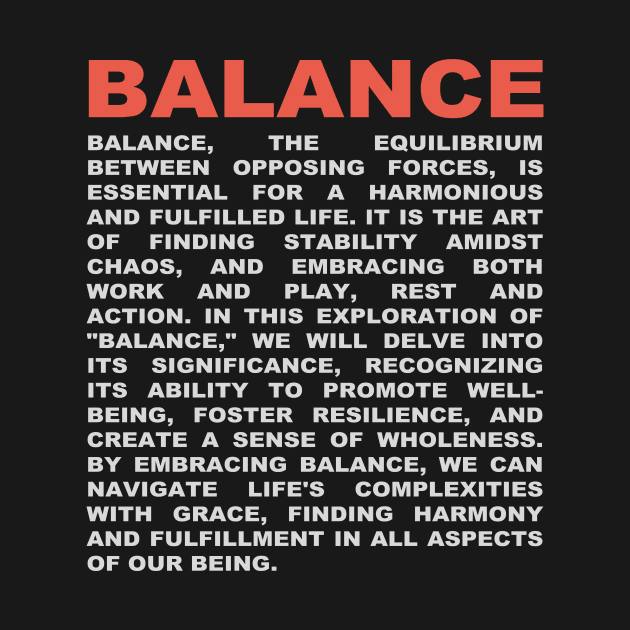 Balance by ThisIsArtByMazy